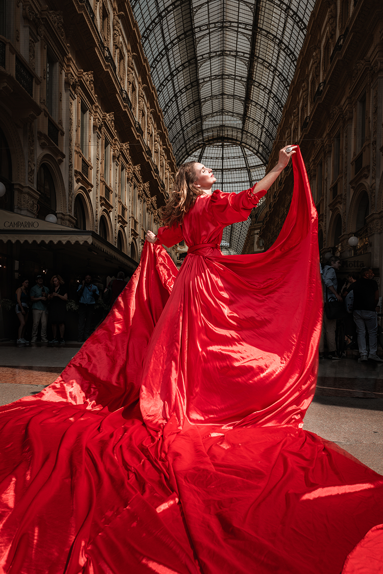 Lebegőruhás fotózás